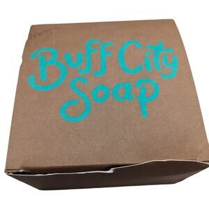 Retired Buff City Soap Candy Cane Forest 5.5oz Bar Pink White NEW
